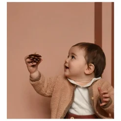 Lililotte Cardigan Réversible Victoire Sherpa | Beige Outlet