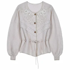 Louise Misha Cardigan Sandya - Collection Femme | Crème Discount