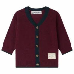 Clearance Bonpoint Cardigan Teotim Laine | Bordeaux