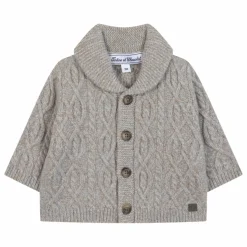 Enfant Tartine et Chocolat Pulls, Gilets|Pulls, Gilets|Cardigan Torsades Laine |