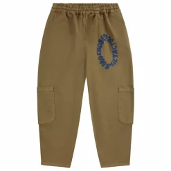 Bobo Choses Cargo Tic Tac Toe Coton Bio | Vert kaki Outlet