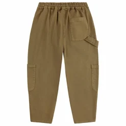 Bobo Choses Cargo Tic Tac Toe Coton Bio | Vert kaki Outlet