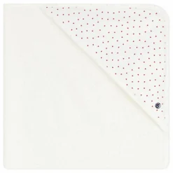 Petit Bateau Linge De Toilette|Bavoirs, Langes|Carré de Bain Cœurs |