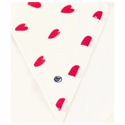 Petit Bateau Carré de Bain Madela Cœurs | Blanc Online