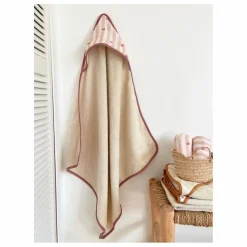 Milinane Carré de bain Téa | Rose pâle Outlet