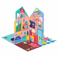 Discount Omy x Gallimard Jeunesse Carrousel à décorer Home Sweet Home Multicolore