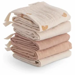 Outlet Mushie Carrés de bain - Set de 5 Multicolore