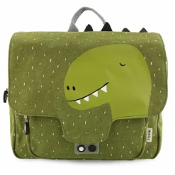 Best Trixie Cartable Mr Dino | Vert kaki