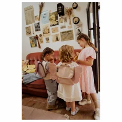 Sale Caramel & Cie Cartable Papillon Irisé | Rose