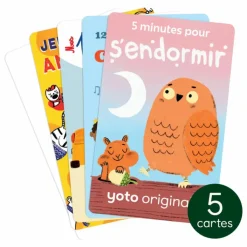 Yoto Player Cartes Découverte 3-7 ans - Pack de 5 Multicolore Online