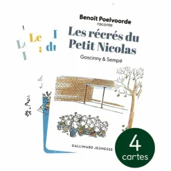 Yoto Player Cartes Les aventures du Petit Nicolas - Pack de 4
