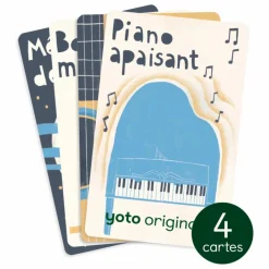 Discount Yoto Player Cartes Musique pour s'endormir - Pack de 4 Multicolore