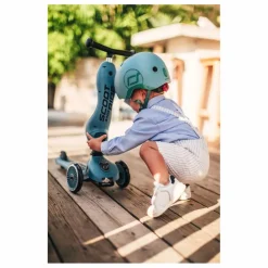 Scoot & Ride Casque | Bleu gris