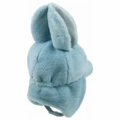 Hot Jelly Mallow Casquette Earflap Rabbit Sherpa | Bleu