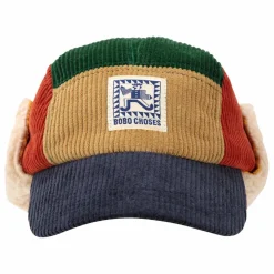 Bobo Choses Casquette Velours Côtelé | Bleu Online