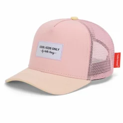 Hello Hossy Casquette Visière Courbée Trucker Mini Powder Pink | Rose poudré Best