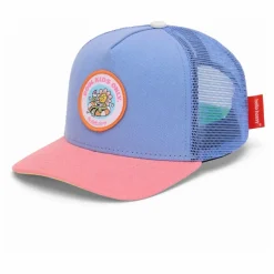 Online Hello Hossy Casquette Visière Courbée Trucker Fleet | Bleu