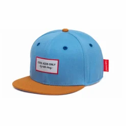 Hello Hossy Casquette Visière Plate Unie | Bleu jean Best