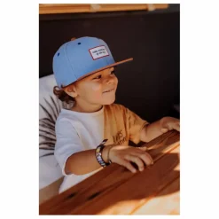 Hello Hossy Casquette Visière Plate Unie | Bleu jean Best