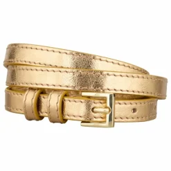 Becksöndergaard Ceinture Aria Cuir Verni | Doré Clearance