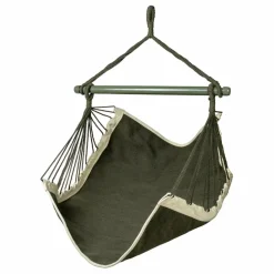 Broste Copenhagen Chaise à suspendre Paloma | Vert kaki Outlet