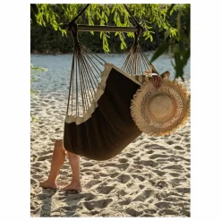 Broste Copenhagen Chaise à suspendre Paloma | Vert kaki Outlet