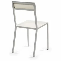 Valerie Objects Chaise Alu Chair, Muller Van Severen | Blanc