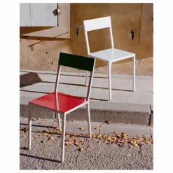 Valerie Objects Chaise Alu Chair, Muller Van Severen | Blanc