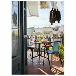 Clearance Vitra Chaise Bouroullec Belleville plastic | Bleu de mer