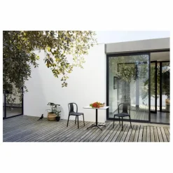 Vitra Chaise Bouroullec Belleville plastic | Noir foncé Sale