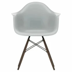 Sale Vitra Chaise DAW - piétement érable - Charles & Ray Eames | Gris clair