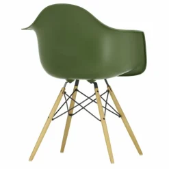 Vitra Chaise DAW - piétement érable - Charles & Ray Eames |