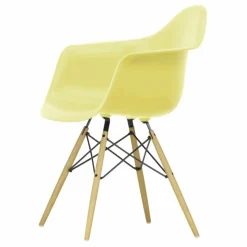 Vitra Chaise DAW - piétement érable - Charles & Ray Eames |