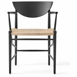 & Tradition Chaises, Tabourets, Bancs|Chaise Drawn HM4 en bois avec accoudoirs |