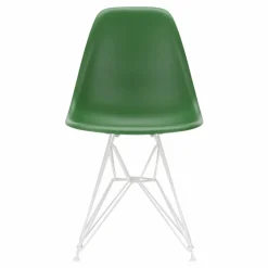 Vitra Chaises, Tabourets, Bancs|Chaise DSR Plastic - piètement blanc epoxy - Charles & Ray Eames |