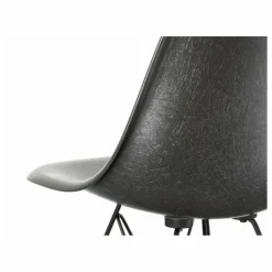 New Vitra Chaise DSW Fiberglass - piètement en érable - Charles & Ray Eames | Eames Elephant Hide Grey