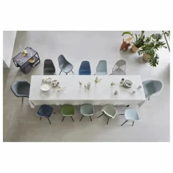 Clearance Vitra Chaise DSW plastic - piètement érable - Charles & Ray Eames | Granite