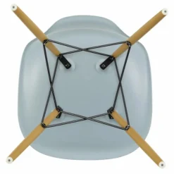 Vitra Chaise DSW plastic - piètement érable - Charles & Ray Eames |
