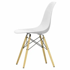 Vitra Chaise DSW plastic - piètement érable - Charles & Ray Eames |