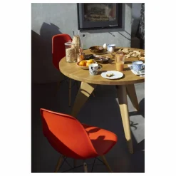 Vitra Chaises, Tabourets, Bancs|Chaise DSW plastic - piètement érable - Charles & Ray Eames |