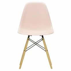 Vitra Chaise DSW plastic - piètement érable - Charles & Ray Eames | Rose tendre Outlet