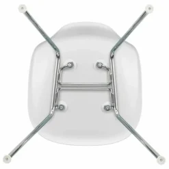 Vitra Chaise DSX Plastic - piètement Chromé - Charles & Ray Eames |