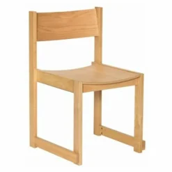 Hübsch Chaise en chêne Forma Naturel