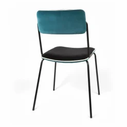 Online Maison Sarah Lavoine Chaise en velours Double-Jeu | Bleu Sarah