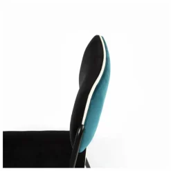 Online Maison Sarah Lavoine Chaise en velours Double-Jeu | Bleu Sarah