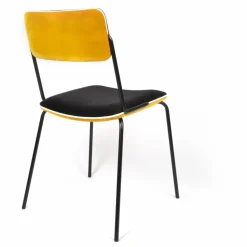 Maison Sarah Lavoine Chaise en velours Double-Jeu | Ocre Sale