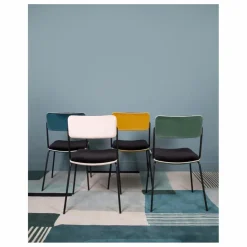 Maison Sarah Lavoine Chaises, Tabourets, Bancs|Chaise en velours Double-Jeu |