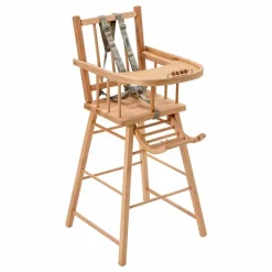 Clearance Combelle Chaise haute André Naturel