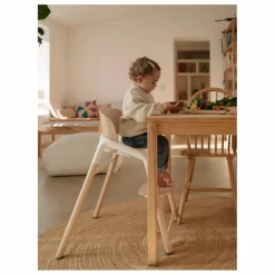 Bugaboo Chaise haute Giraffe | Bois clair