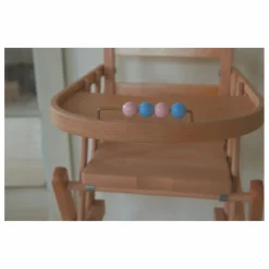 Clearance Combelle Chaise haute extra-pliante Sarah Naturel